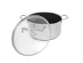 Garnek z powłoką DIAMOND Kohersen Black Cube z funkcją gotowania na parze (28 cm ; 8,3l) - 1908330