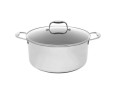 Garnek z powłoką DIAMOND Kohersen Black Cube z funkcją gotowania na parze (28 cm ; 8,3l) - 1908328