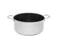 Garnek z powłoką DIAMOND Kohersen Black Cube z funkcją gotowania na parze (28 cm ; 8,3l) - 1908331