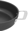 Głęboka patelnia tytanowa z 2 uchwytami i pokrywką DEMEYERE Alu Pro 5 40851-176-0 - 28 cm (WYPRZEDAŻ) - 1216559