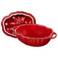 Mini Cocotte ceramiczny owalny pomidor STAUB 40511-855-0 - czerwony 500 ml - 2047883
