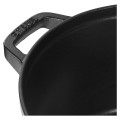 Zestaw 3 naczyń żeliwnych z pokrywką STAUB 40508-386-0 - czarny 24 cm - 2286171