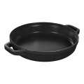 Zestaw 3 naczyń żeliwnych z pokrywką STAUB 40508-386-0 - czarny 24 cm - 1180140