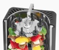 Grill elektryczny do kebabu Clatronic DVG 3686 (pionowy; 1400W; kolor czarny) (WYPRZEDAŻ) - 2305289