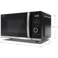 Kuchenka mikrofalowa SHARP YC-QS254AE-B - 2105319