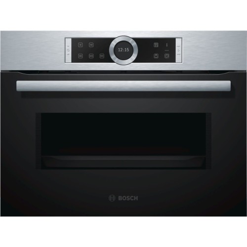 Kuchenka mikrofalowa BOSCH CFA634GS1 (900W; 36l; kolor srebrny) - 2286190