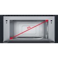 Kuchenka mikrofalowa Whirlpool AMW 730 IX (1000W; 31l; kolor srebrny) - 2291346