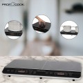 Kuchenka Indukcyjna Clatronic PC-DKI 1067 (dwupolowa 3500W czarna) - 999727