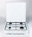 Kuchenka gazowa nastawna 4-palnikowa Ravanson K-04T (biały) - 1295692