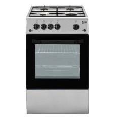 Kuchnia Beko FSG52020FX (Płyta gazowa; Piekarnik gazowy; 500mm)