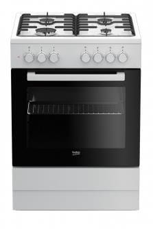 Kuchnia Beko FSE62120DW (Płyta gazowa; Piekarnik elektryczny; 600mm) - 999817