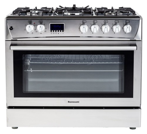 Kuchnia gazowo-elektryczna Ravanson KWGE-K90 CHEF MODERN (Płyta gazowa; Piekarnik elektryczny; 900mm) - 1449718