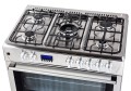 Kuchnia gazowo-elektryczna Ravanson KWGE-K90 CHEF MODERN (Płyta gazowa; Piekarnik elektryczny; 900mm) - 1449720