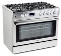 Kuchnia gazowo-elektryczna Ravanson KWGE-K90 CHEF MODERN (Płyta gazowa; Piekarnik elektryczny; 900mm) - 1449719