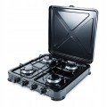 PROMIS KUCHENKA GAZOWA KG400C, 4-PALNIKOWA, CZARNA - 903729
