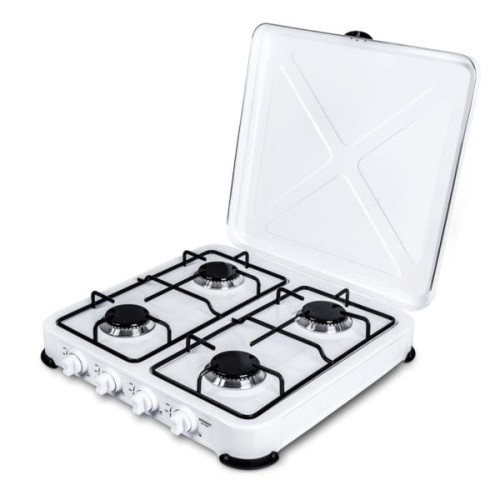 PROMIS KUCHENKA GAZOWA KG400C, 4-PALNIKOWA, CZARNA - 903729