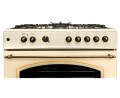 Kuchnia gazowo-elektryczna Ravanson KWGE-90RC Retro (Płyta gazowa; Piekarnik elektryczny; 900mm) - 1449723