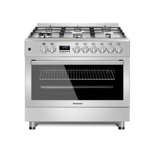 Kuchnia gazowo-elektryczna Ravanson KWGE-K90-6 TOP CHEF (Płyta gazowa; Piekarnik elektryczny; 900mm) - 812858