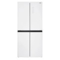 Lodówka z zamrażalnikiem dolnym Multi Door Total Full No Frost MPM-434-SBF-08 białe szkło - 2231975