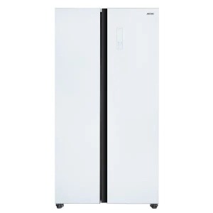 Lodówka Multi Door MPM-427-SBS-05/NL, wys. 177cm, Side By Side Total, Total No Frost, szklany front w kolorze białym
