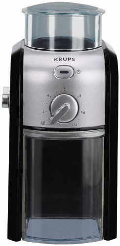 Młynek elektryczny do kawy Krups GVX242 (110W; żarnowy; kolor czarny, kolor srebrny) (WYPRZEDAŻ) - 2305412