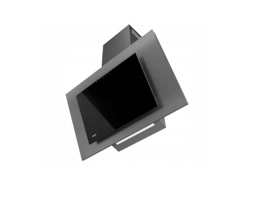 Okap AKPO WK-4 NERO 2.0 60 SZARY/SZARE SZKŁO T300 Liniowy LED/Siłownik - 2239995