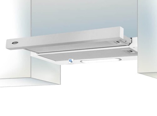 Okap podszafkowy teleskopowy AKPO WK-7 LIGHT ECO 50 BIAŁY (265,5 m3/h; 500mm; kolor biały) - 849686
