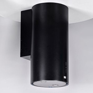 Okap przyścienny, tuba CIARKO ORP Czarny (390mm; kolor czarny)