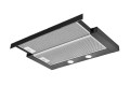 Okap teleskopowy CIARKO SL-NT 60 Glass Czarny (600mm, kolor czarny, front czarne szkło) - 814805