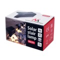 Lampa solarna schodowa tarasowa LED Maclean IP44 4000K Ni-MH 100 mAh, 80x45x45mm czuj. zmierzchu MCE319 - 1538852