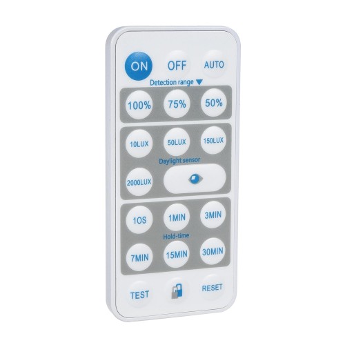 Czujnik ruchu na podczerwień Maclean MCE241 z pilotem IP65, max 800W (żarówka), max 1200W (LED) - 2299370