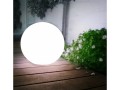 Lampa solarna GreenBlue GB121 wolnostojaca ogrodowa - kula 15x15x48cm, bialy LED - 926933