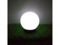 Lampa solarna GreenBlue GB121 wolnostojaca ogrodowa - kula 15x15x48cm, bialy LED - 926936
