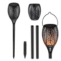 Pochodnia solarna GreenBlue GB156 lampa ogrodowa LED realistyczny efekt żywego ognia IP65 - 1463578