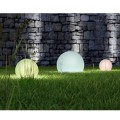 Lampa solarna GreenBlue GB165 wolnostojaca ogrodowa kula 25x25x58cm, kolorowy LED - 1970157