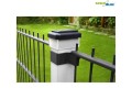 Lampa solarna GreenBlue GB127 na słupek LED 80*80 daszek kopertowy - 1358291