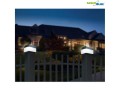 Lampa solarna GreenBlue GB127 na słupek LED 80*80 daszek kopertowy - 1358292
