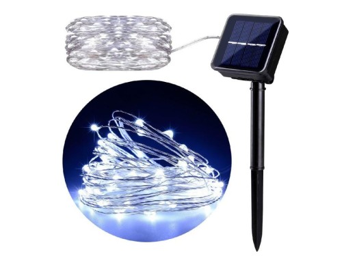 Lampa solarna Greenblue GB164 ogrodowa ozdobna 100 LED 10m 600mAh - 963958