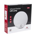Lampa LED Maclean MCE291 W z czujnikiem ruchu na podczerwień 1100lm 15W IP54 biała - 1797464