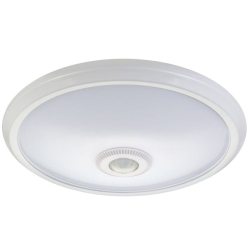 Plafon LED Maclean MCE131 ACU 12W z czujnikiem ruchu pir i zasilaniem awaryjnym zasięg 6m - 1894378