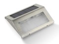 Lampa solarna Maclean MCE119 2LED na ogrodzenie schody Inox - 1875258