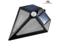 Lampa solarna Maclean MCE168 ścienna 6 LED z czujnikiem ruchu 2x solar - 1358753