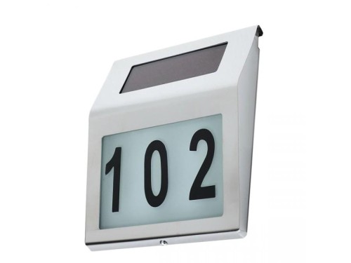 Lampa solarna Maclean MCE172 LED z numerem domu - 668022