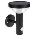 Kinkiet solarny LED Maclean MCE455 B, czujnik, 3 tryby świecenia, IP44, Bateria Li-ion 18650 3,7V 1200 mAh, czarny - 1921257
