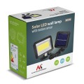 Naświetlacz LED solarny z czujnikiem ruchu Maclean MCE438 IP44, 5W, 400lm, 6000K zimna biała, akumulator litowy 1300 mAh, 5,5V DC - 1063284