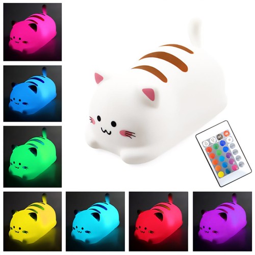 Lampka nocna dla dzieci Media-Tech POKKY Happy Kitty MT226 - 2160381