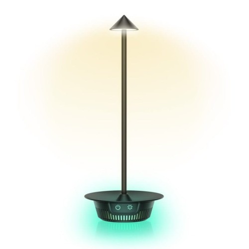 Lampka LED Techly bezprzewodowa stołowa dotykowa, RGB - 2252345