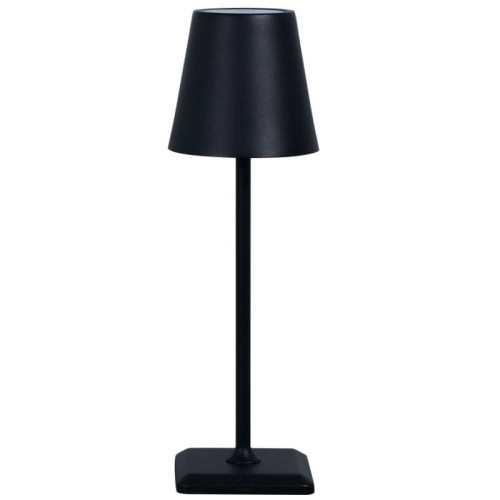 Lampka LED Techly bezprzewodowa stołowa dotykowa czarna - 2252346