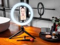 Lampa pierścieniowa Tracer RING 26cm z mini statywem - 1873754