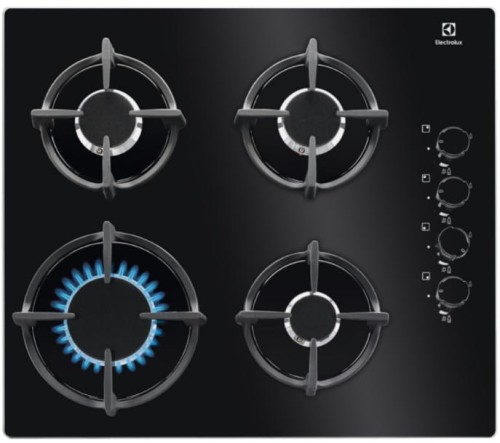 Płyta gazowa Electrolux EGG6407K (4 pola grzejne; kolor czarny) (WYPRZEDAŻ) - 1482333